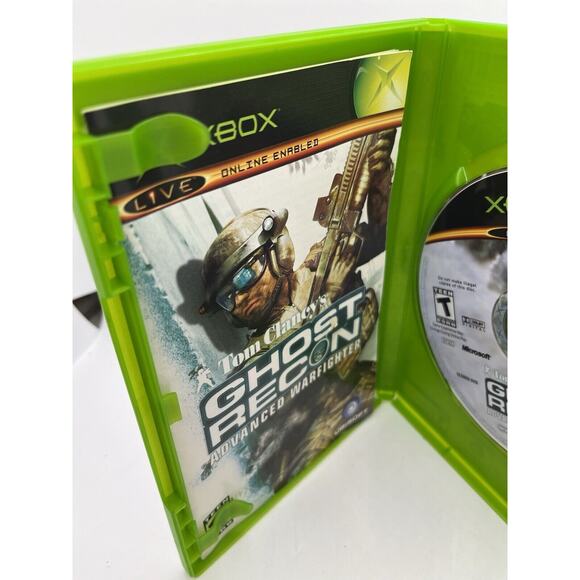Tom Clancy's Ghost Recon Advanced Warfighter Xbox CIB 2-DISC LIMITED EDITION - Picture 7 of 8